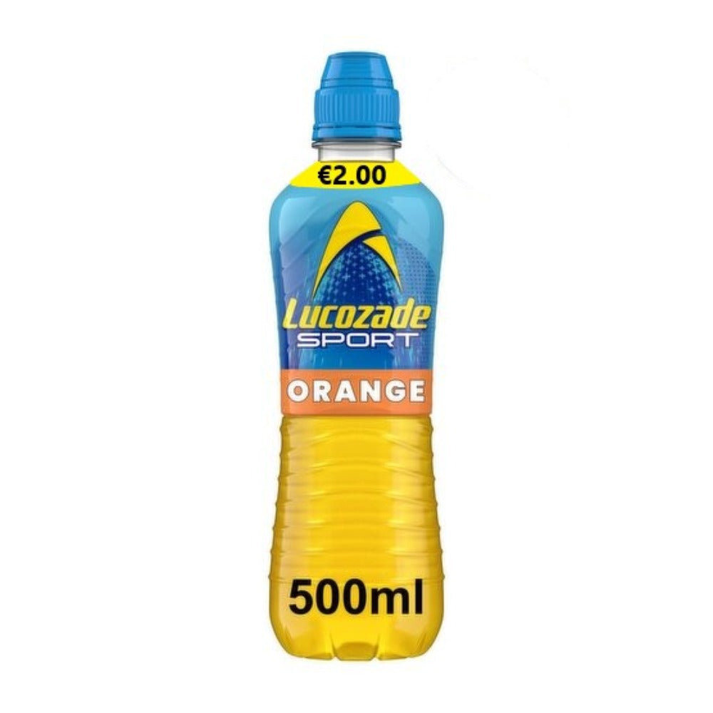 Lucozade Sport Orange Sports Drink - 500ml, Price Marked €2.00