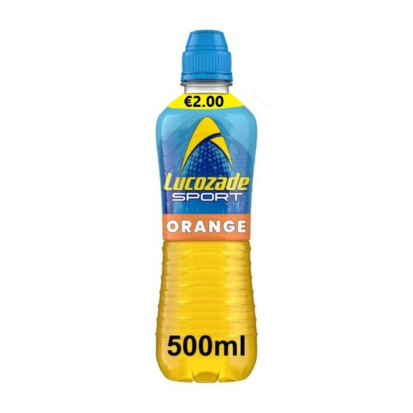 Lucozade Sport Orange Sports Drink - 500ml, Price Marked €2.00