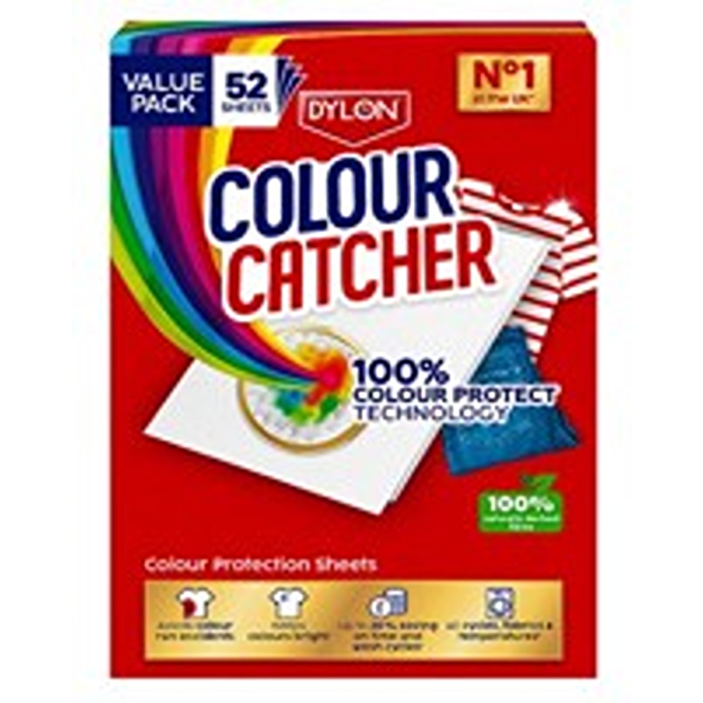 Dylon Colour Catcher Laundry Sheets | Pack of 52 Sheets Total – Choice ...