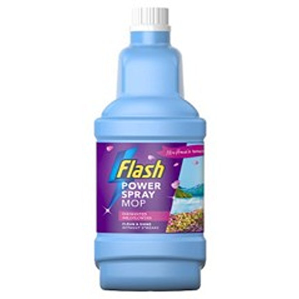 Flash Power Spray Mop Liquid | Mrs Hinch Flowers Fragrance, 1.25L