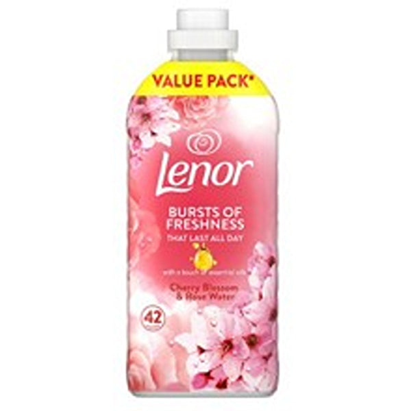 Lenor Cherry Blossom & Rose Water Fabric Conditioner | 42 Washes