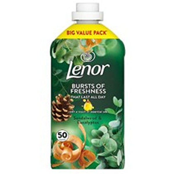 Lenor Sandalwood & Eucalyptus Fabric Conditioner | 50 Washes, 1.65L