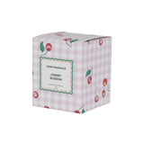 Decoris Cherry Blossom Boxed Scented Candle | 170g, Pastel Gingham