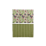 Decoris Veg & Fig Green Cotton Tea Towels | Assorted Designs, Pack of 2