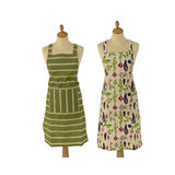 Cotton Apron Veg & Fig Assorted Designs | 60x84cm Practical Fit