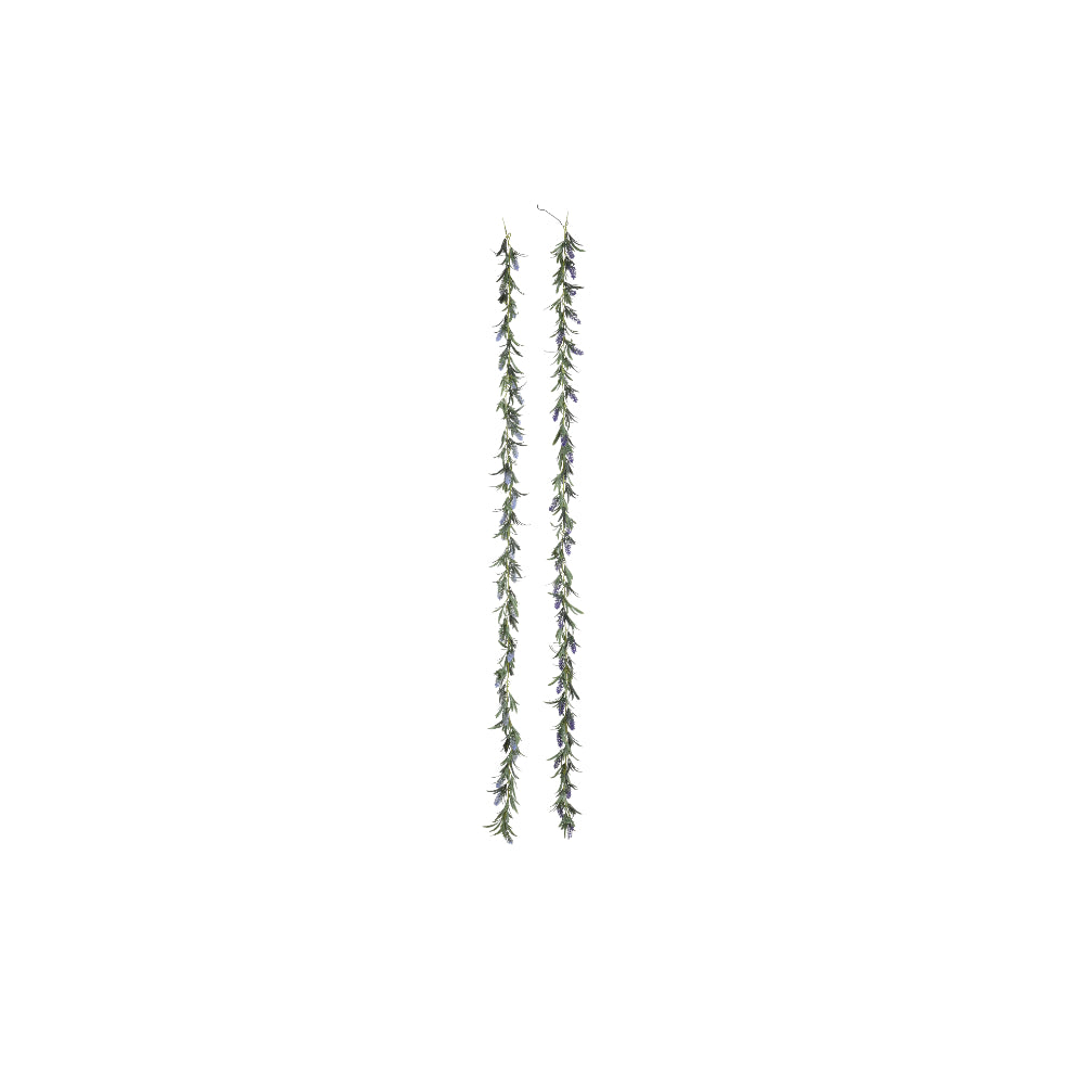 Decoris Hanging Lavender Vine Garland | 180cm, Assorted Designs