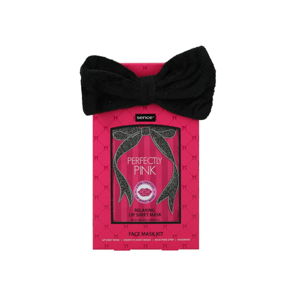 Sence Collecton Glitz & Glam Face Mask Kit | 4 Pieces, with Headband