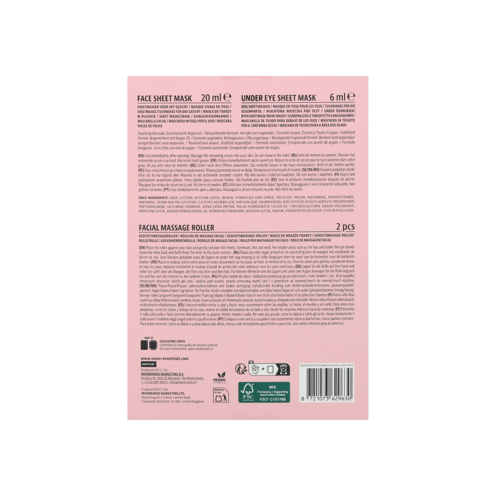 Sence Collecton Glitz & Glam Spa Rollers Gift Set | 4 Pieces