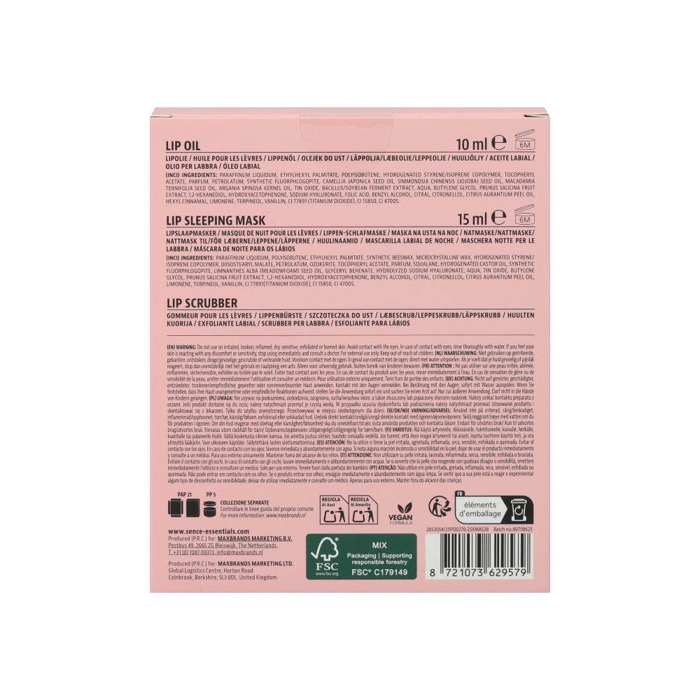 Sence Collection Glitz & Glam Lip Care Kit | 3 Pieces