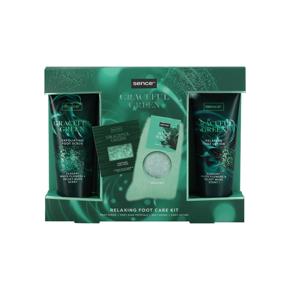 Sence Collection Night Luxe Foot Care Gift Set | Set of 4 Pieces