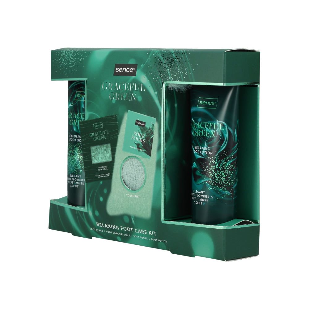 Sence Collection Night Luxe Foot Care Gift Set | Set of 4 Pieces