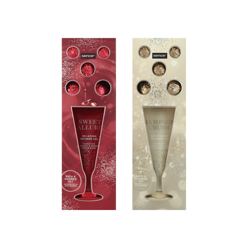 Sence Collection Night Luxe Shower Gel Set | 2 Pieces, Assorted