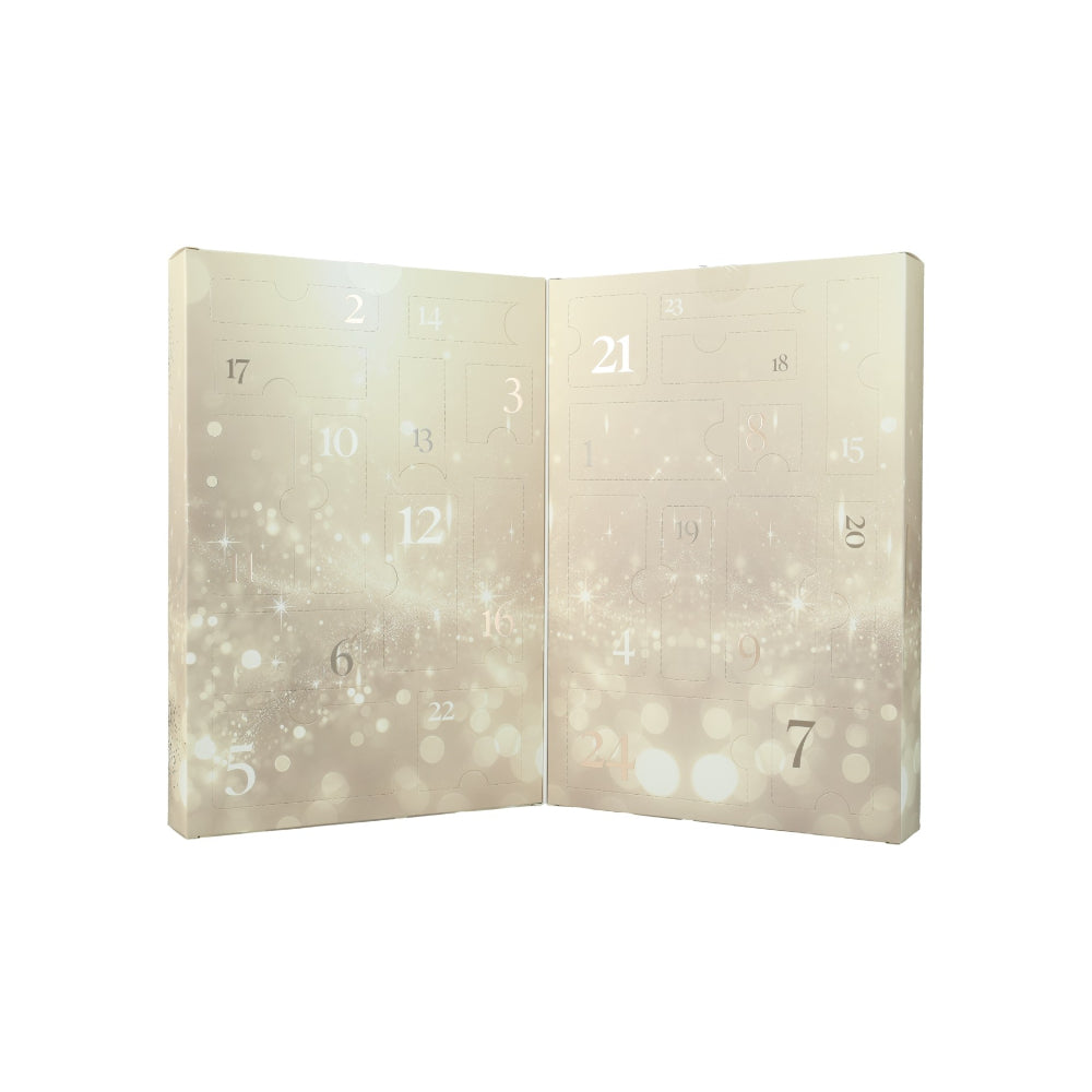 Sence Collecton Night Luxe Advent Calendar | 24 Pieces, Champagne