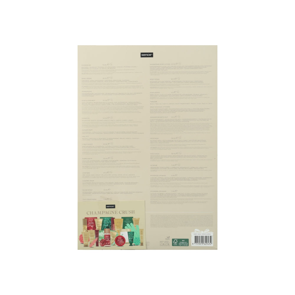 Sence Collecton Night Luxe Advent Calendar | 24 Pieces, Champagne