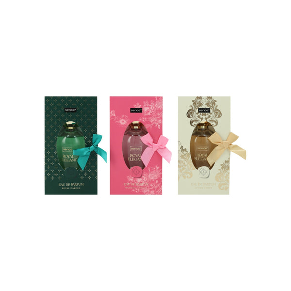 Sence Collecton Royal Elegant Perfume Gift Set | 100ml | 3 Assorted Scents