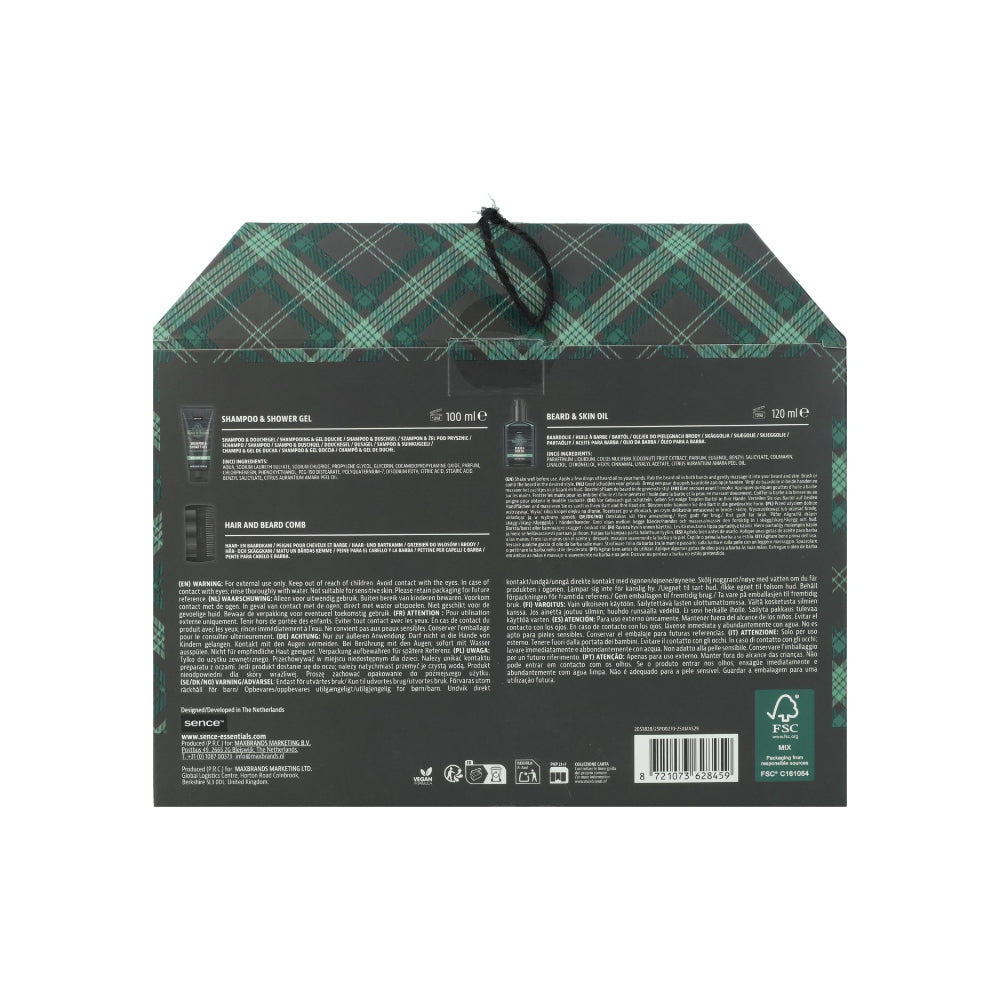 Sence Collecton House of Barber Barber Kit | Oak Scent, 3 Pieces