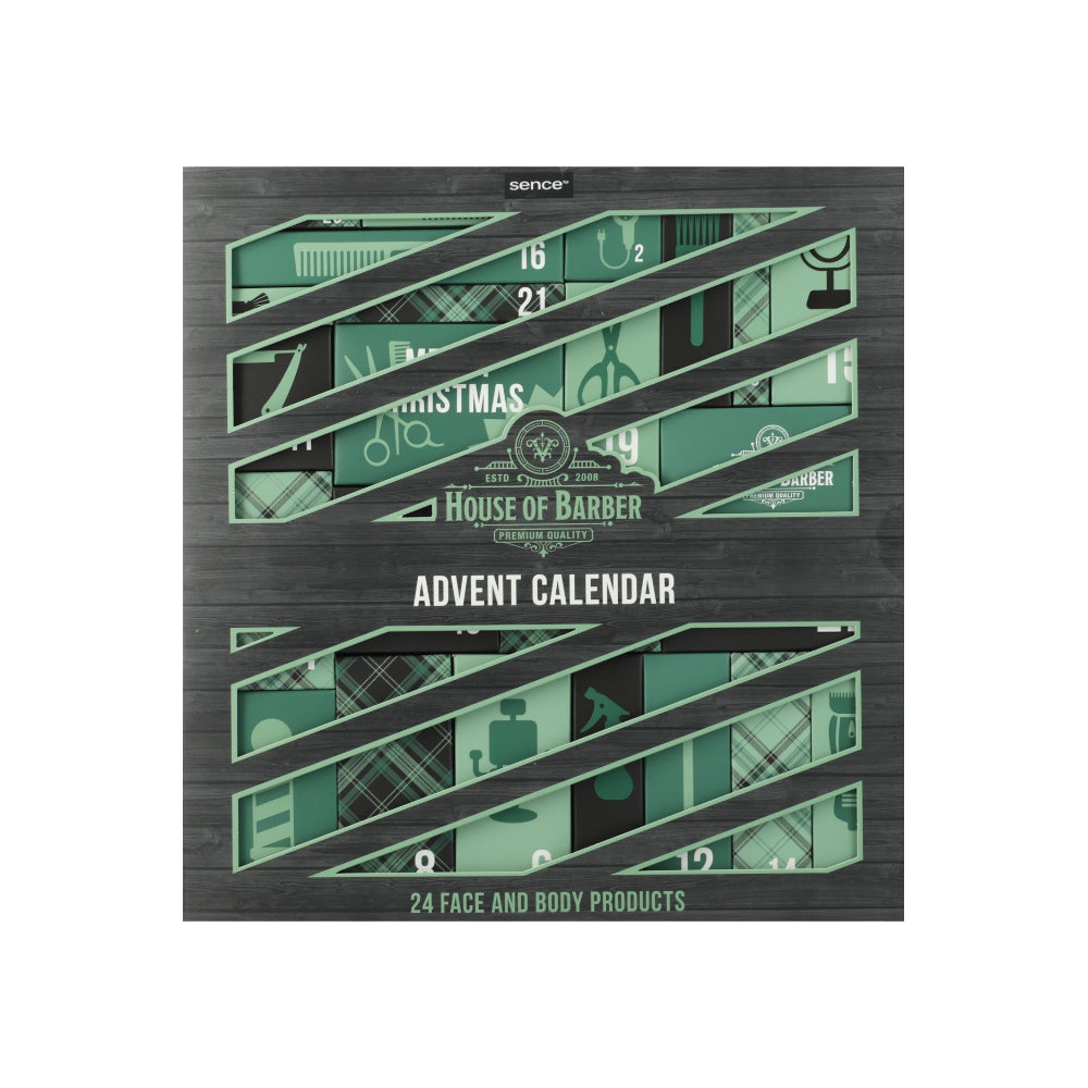 Sence Collecton House of Barber Advent Calendar for Men | 24 Pieces