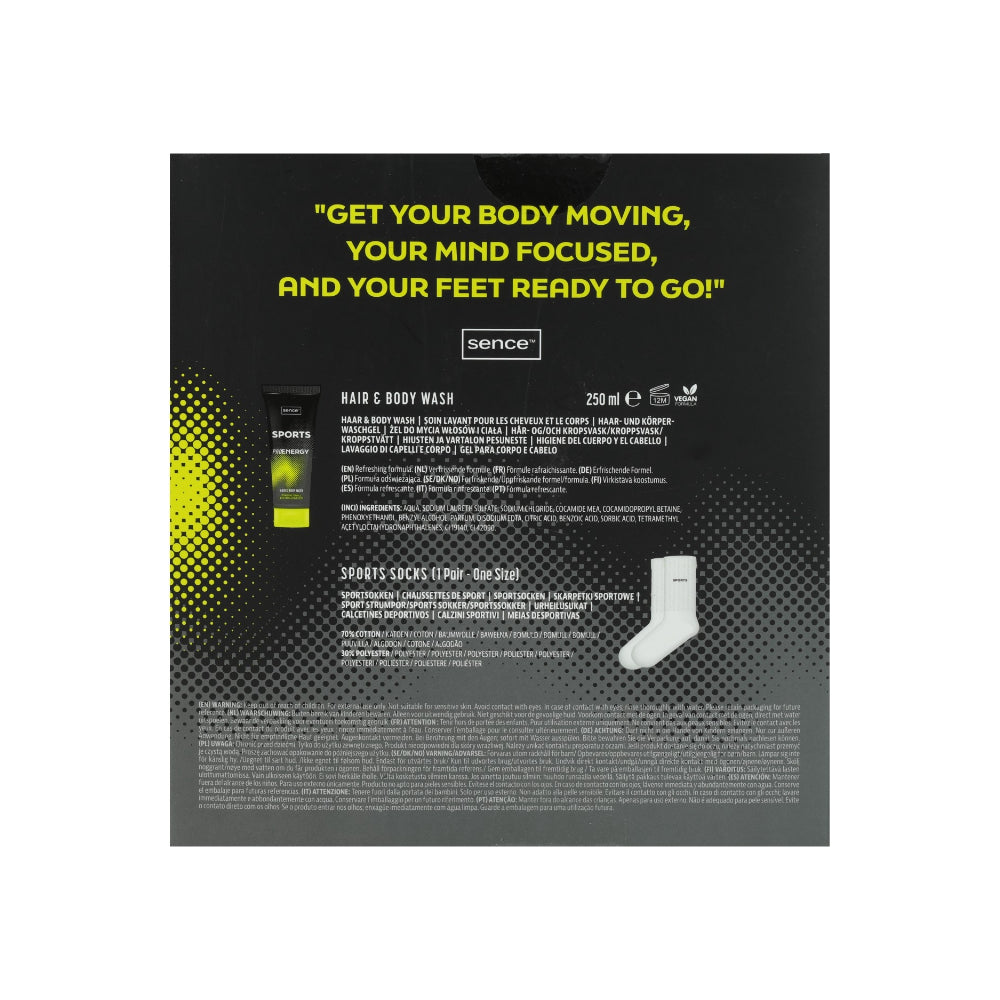 Sence Collecton for Men Active Sport Pro Energy Gift Set | 2 Pieces