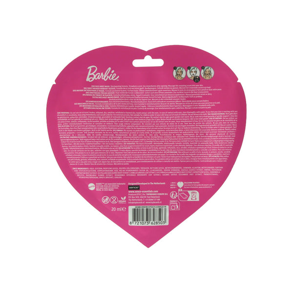 Mattel Barbie Pink Dreams Facial Sheet Masks | Pack of 24 Pieces