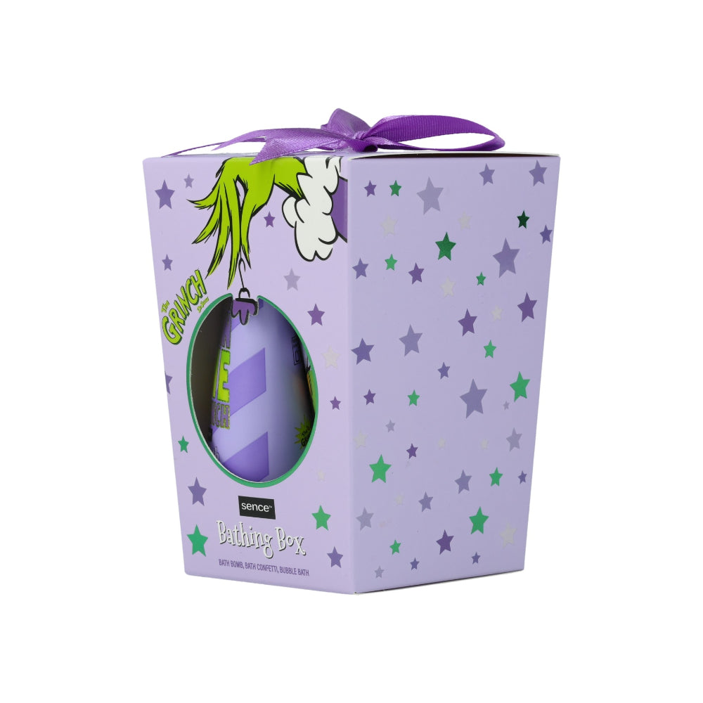 Sence Collecton Dr. Seuss Grinch Glitter Grinchmas Bath Gift Set | 3 Pieces