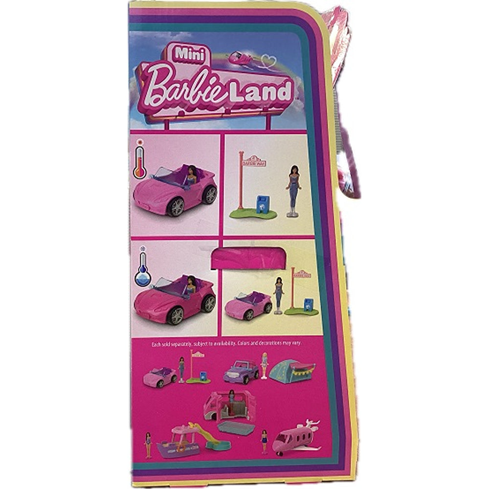 Barbie Mini Barbieland Doll and Colour Changing Vehicle Playset | Toy Car