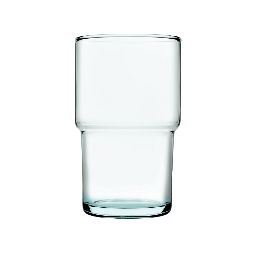 Recycled Stackable Highball Glasses | Pack of 4, 44cl, Weighted Base
