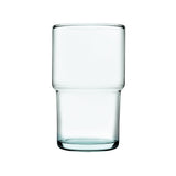 Recycled Stackable Highball Glasses | Pack of 4, 44cl, Weighted Base