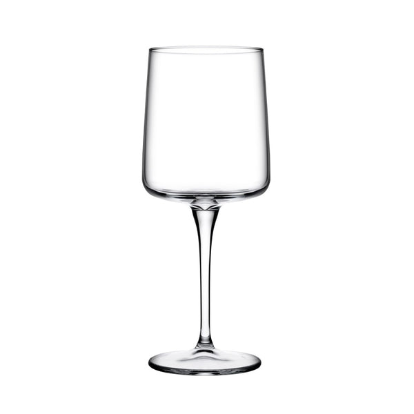 Iconic Red Wine Glass Set of 6 | 45cl Tall Clear Stemmed Goblets