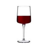 Iconic Red Wine Glass Set of 6 | 45cl Tall Clear Stemmed Goblets