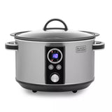 Black + Decker Digital Slow Cooker | 6.5L, Delay Start, Warm Setting
