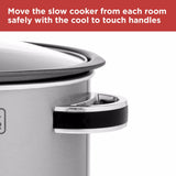 Black + Decker Digital Slow Cooker | 6.5L, Delay Start, Warm Setting
