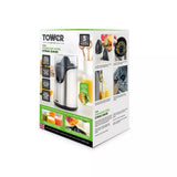 Tower Stainless Steel Electric Citrus Juicer | 100W, One-Touch Cone