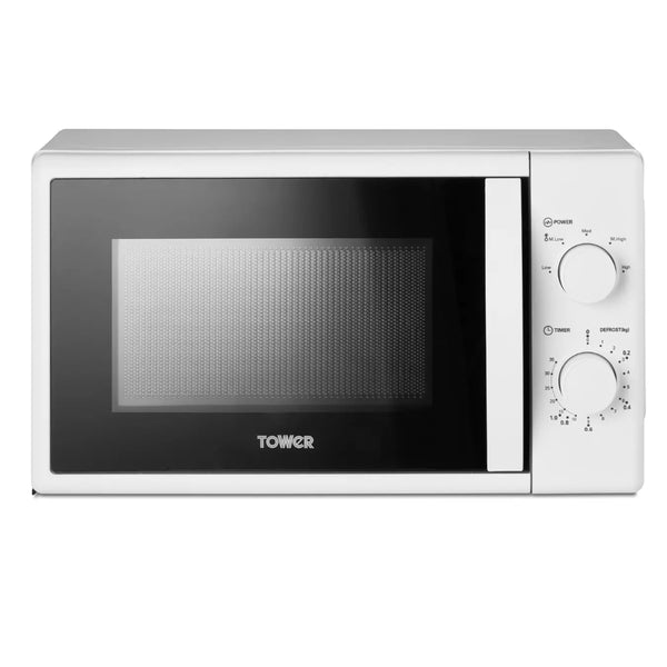 Tower Manual Microwave | 700W, 35-Minute Timer, White