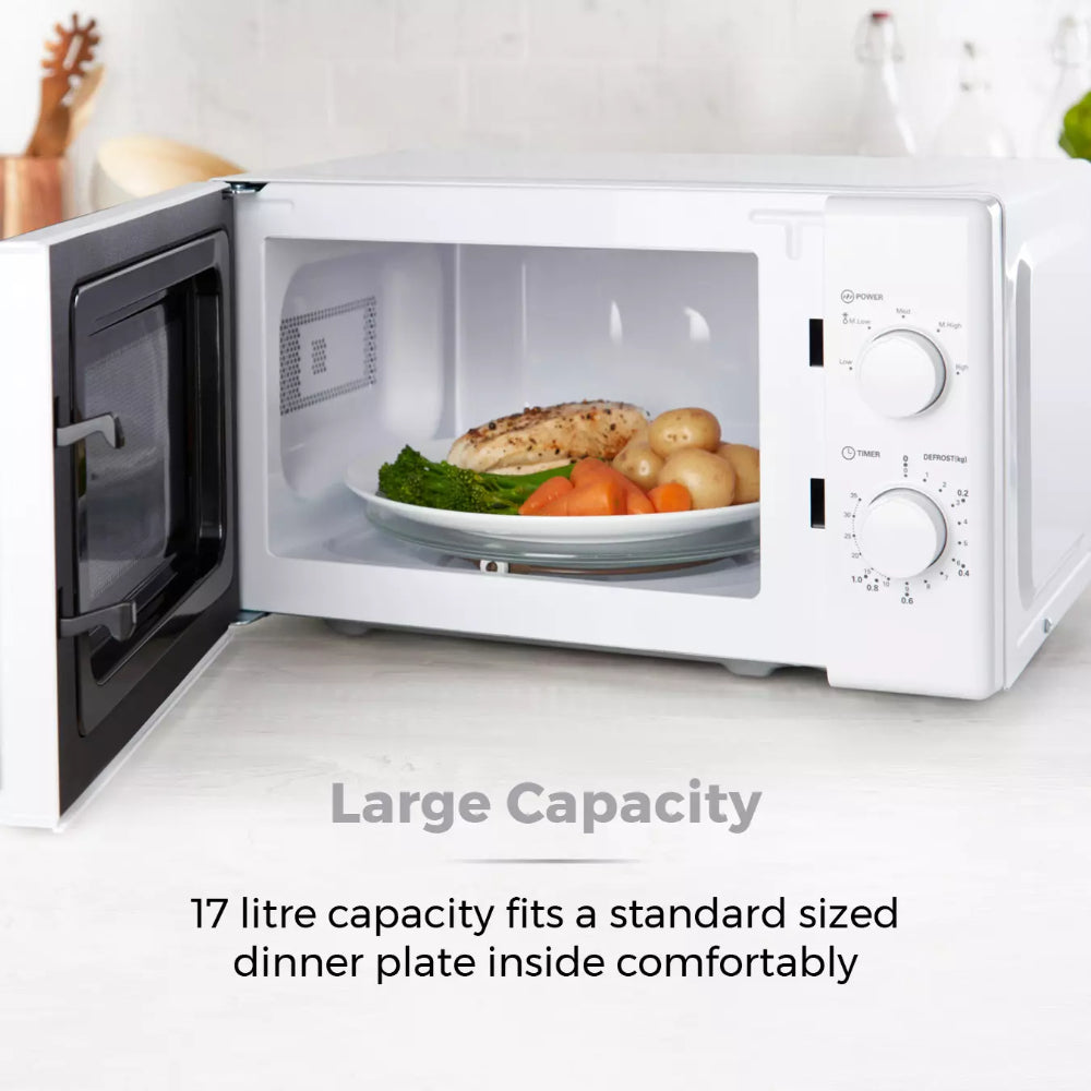 Tower Manual Microwave | 700W, 35-Minute Timer, White