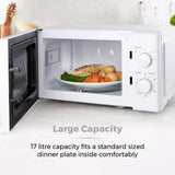 Tower Manual Microwave | 700W, 35-Minute Timer, White