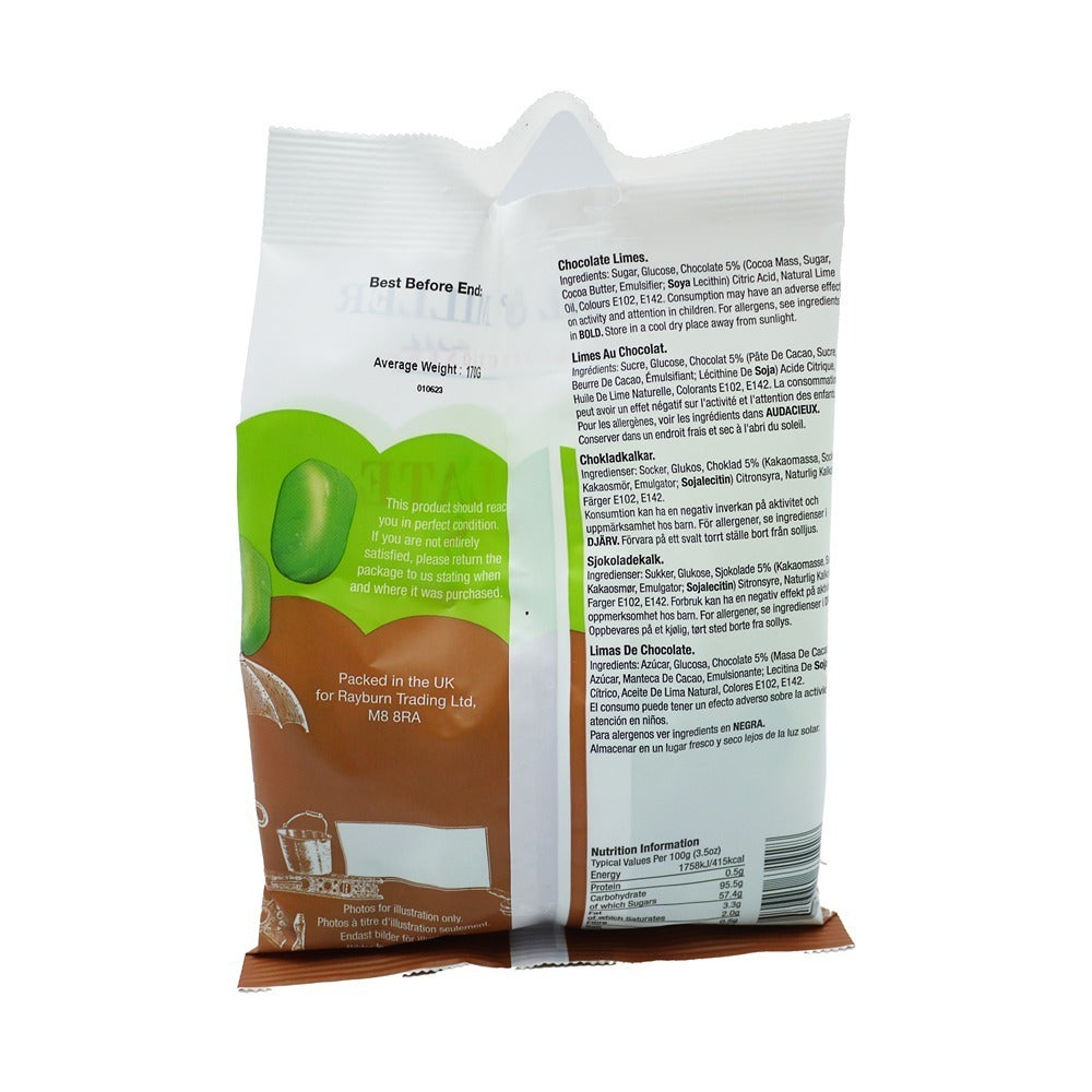 Kendal & Miller Chocolate Limes - Sweets - 150g