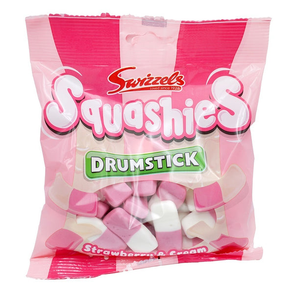 Squashies Strawberry & Cream - Soft Sweets - 150g
