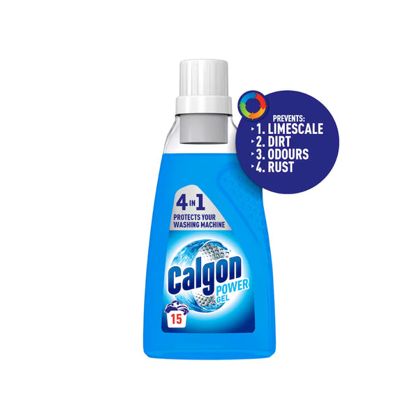 Calgon Washing Machine Gel | 4 in 1 Formula, Regular, 750 ml