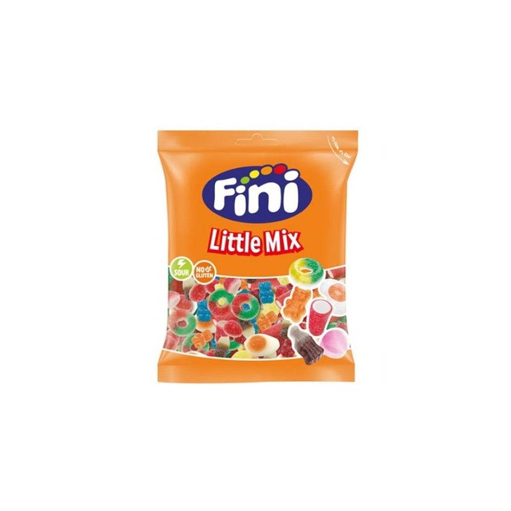 Fini Sour Little Mix Assorted Gummy Sweets - 500g, Gluten-Free