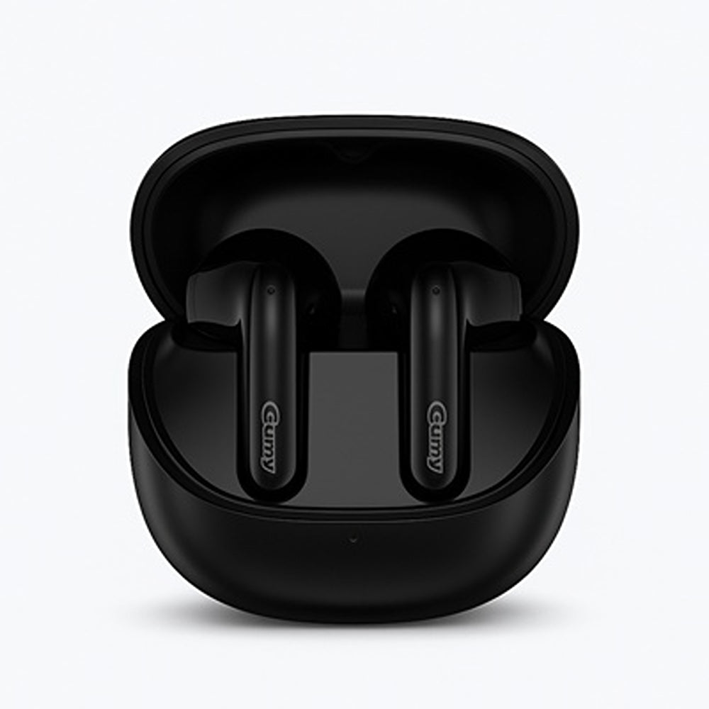 JVC Gumy Air True Wireless Earbuds | Olive Black, Charging Case