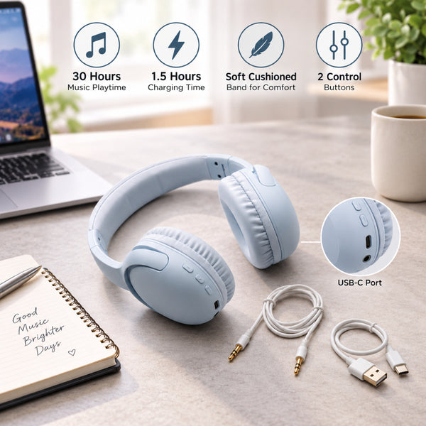 JVC Gumy Wireless Bluetooth Headphones | Comfortable Fit