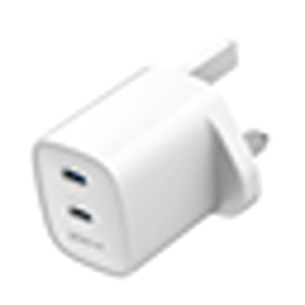 Groov-e 2 x USB-C 35W Mains Charger | Dual Ports, Smart Power, Fast Charge