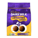 Cadbury's Dairy Milk Caramel Nibbles Chocolate Pouch - 100g, Gooey Centre