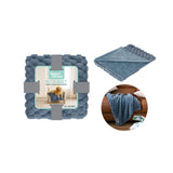 Smart Choice Blue Faux Fur Pet Blanket | 110 x 75 cm, Soft-Touch