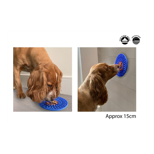 Smart Choice Dog Lick Mat and Slow Feeder | 15cm, Assorted Colours