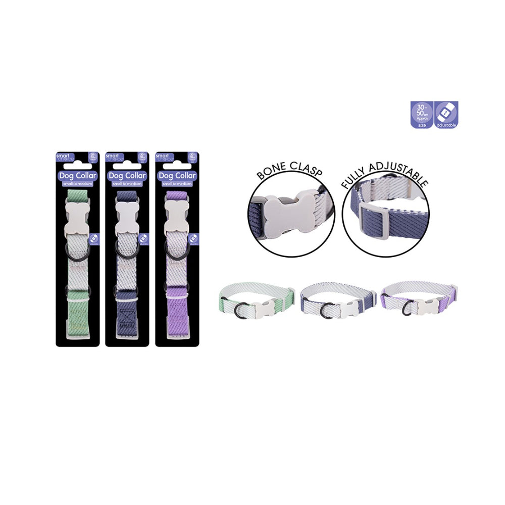 Smart Choice Dual Colour Dog Collar | Adjustable Fit, 30–50 cm
