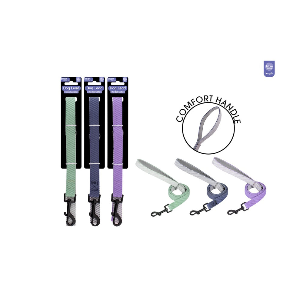 Smart Choice Dual Colour Dog Lead | 120cm, Assorted Colours