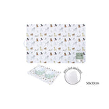 Smart Choice Anti-Slip Dog Food Mat | 50 x 33cm, Dog Print, Rounded Corners