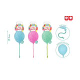 Smart Choice Rubber Birthday Balloon Dog Toy | Rope, 15.5cm, Assorted Colours