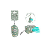 Smart Choice Doggy Poop Bag Dispenser | Sage Green, Clip Attachment